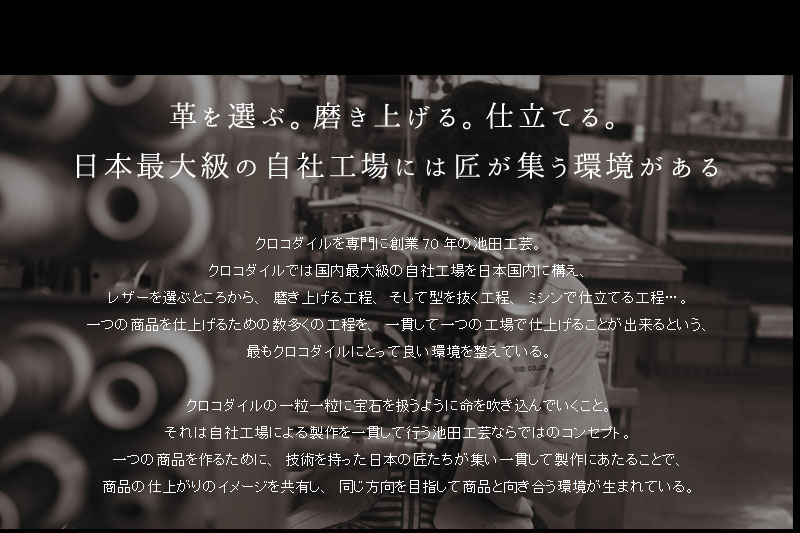 池田工芸　クロコダイル　パイソン　バッグ　迷彩柄　メンズ